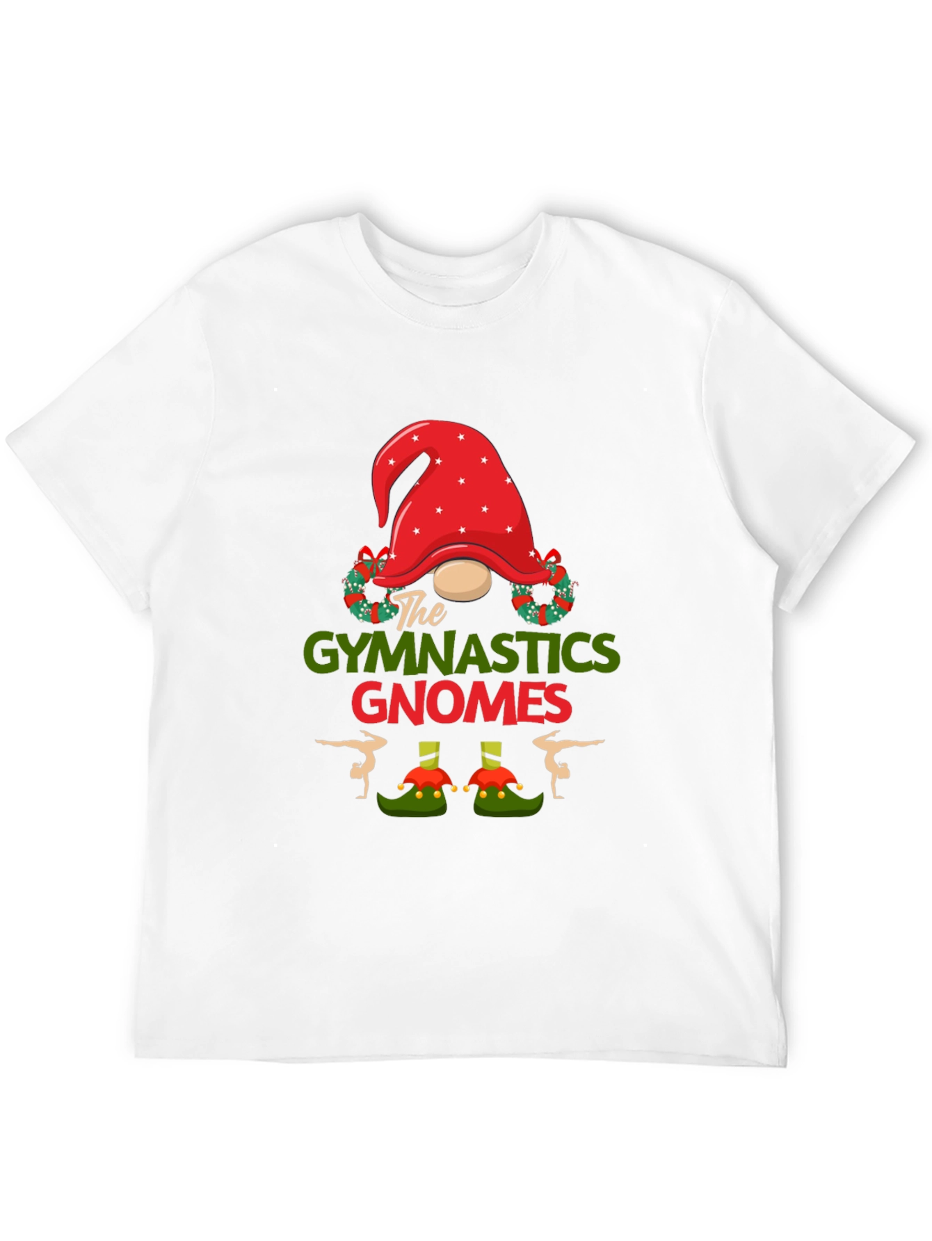 Gymnastics Gnomes Christmas T-Shirt