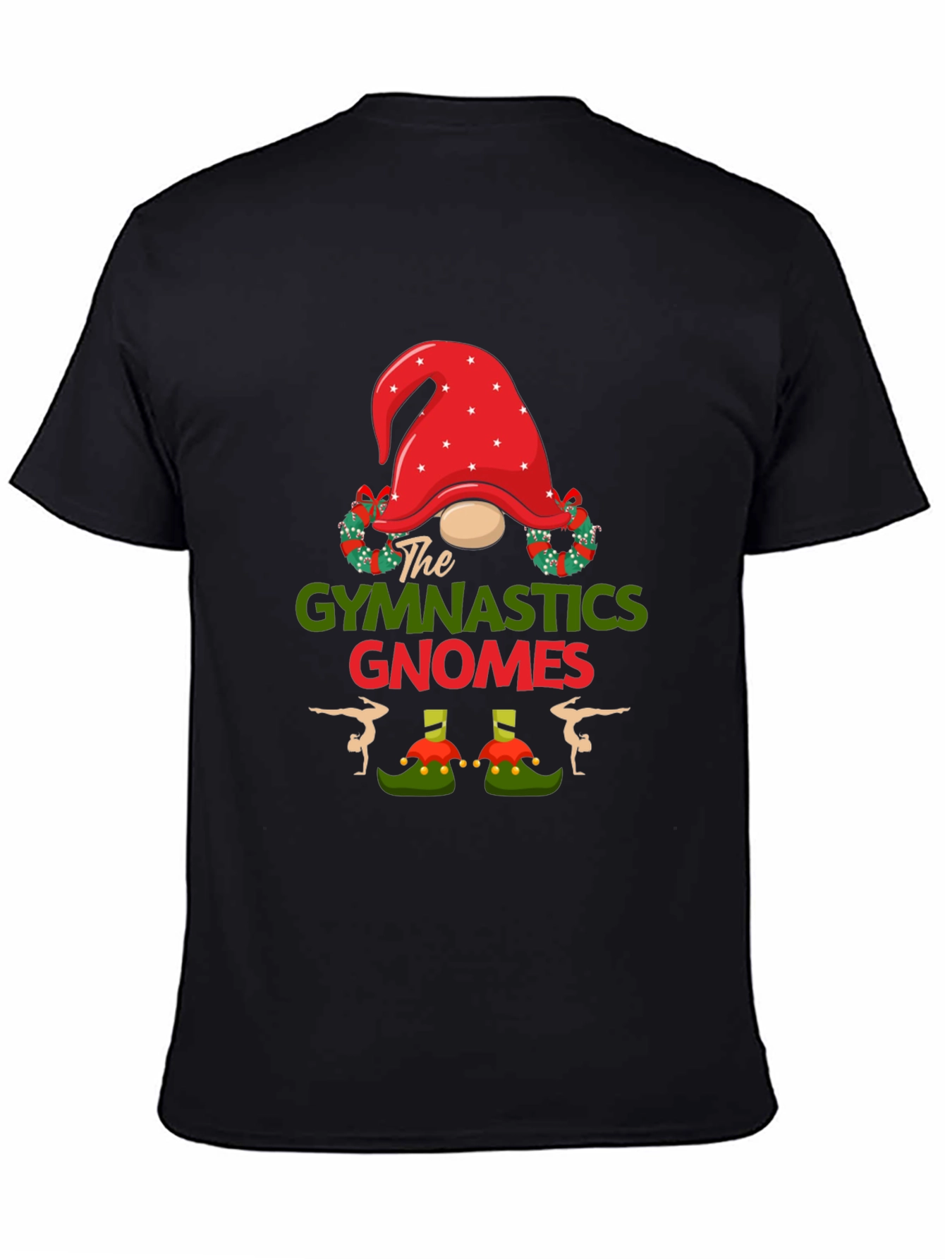 Gymnastics Gnomes Christmas T-Shirt