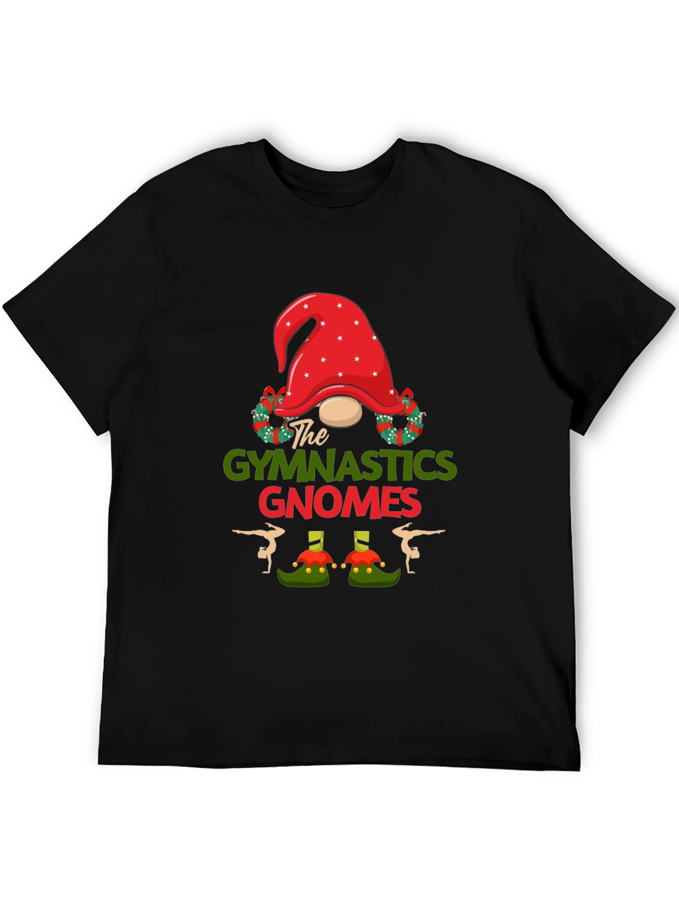 Gymnastics Gnomes Christmas T-Shirt
