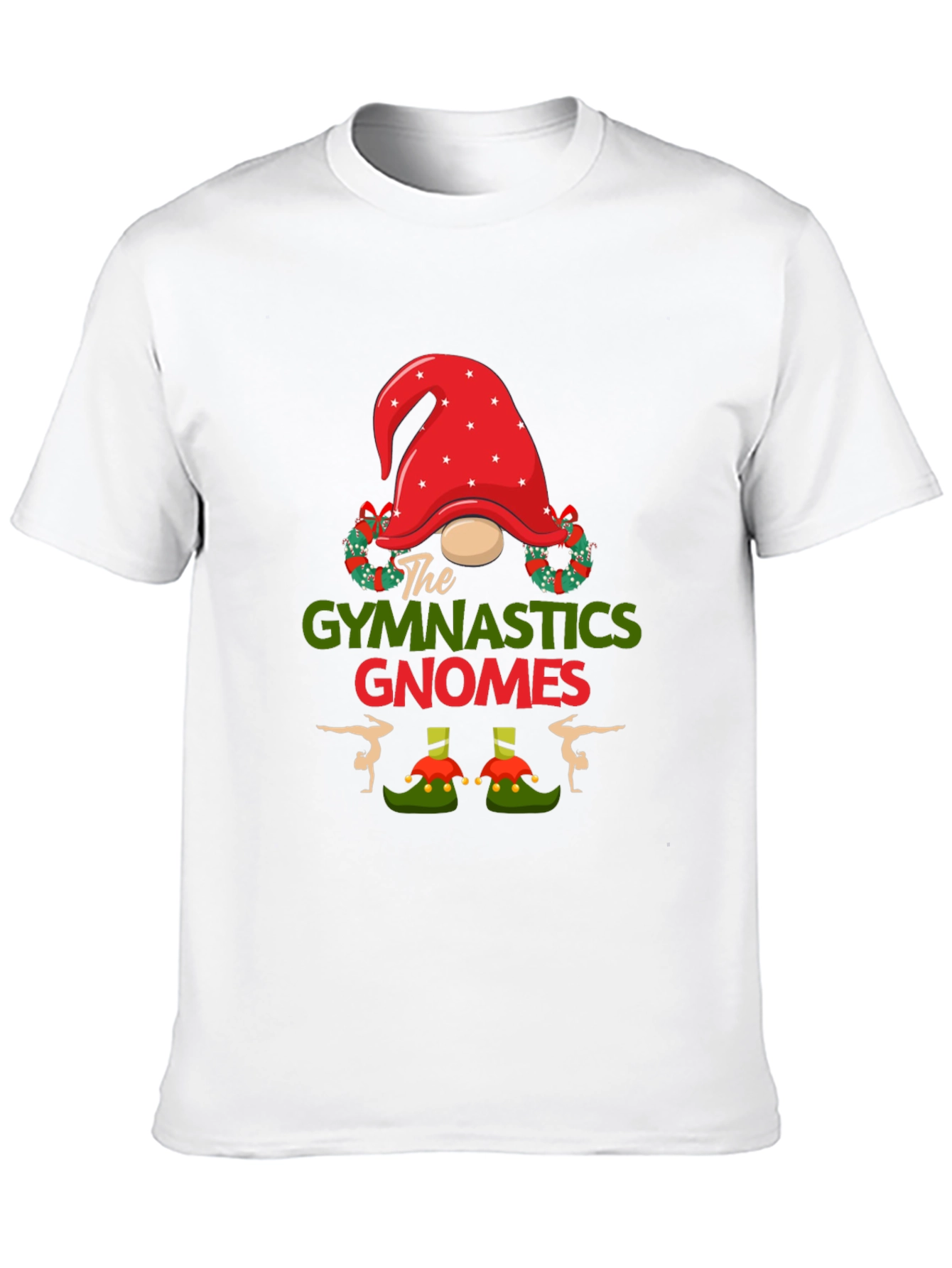 Gymnastics Gnomes Christmas T-Shirt