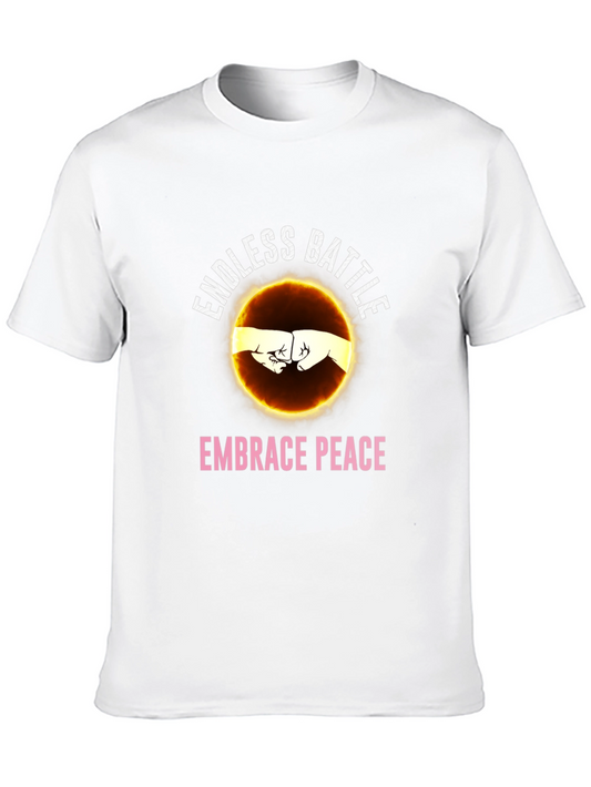 Endless Battle Embrace Peace Graphic Tee