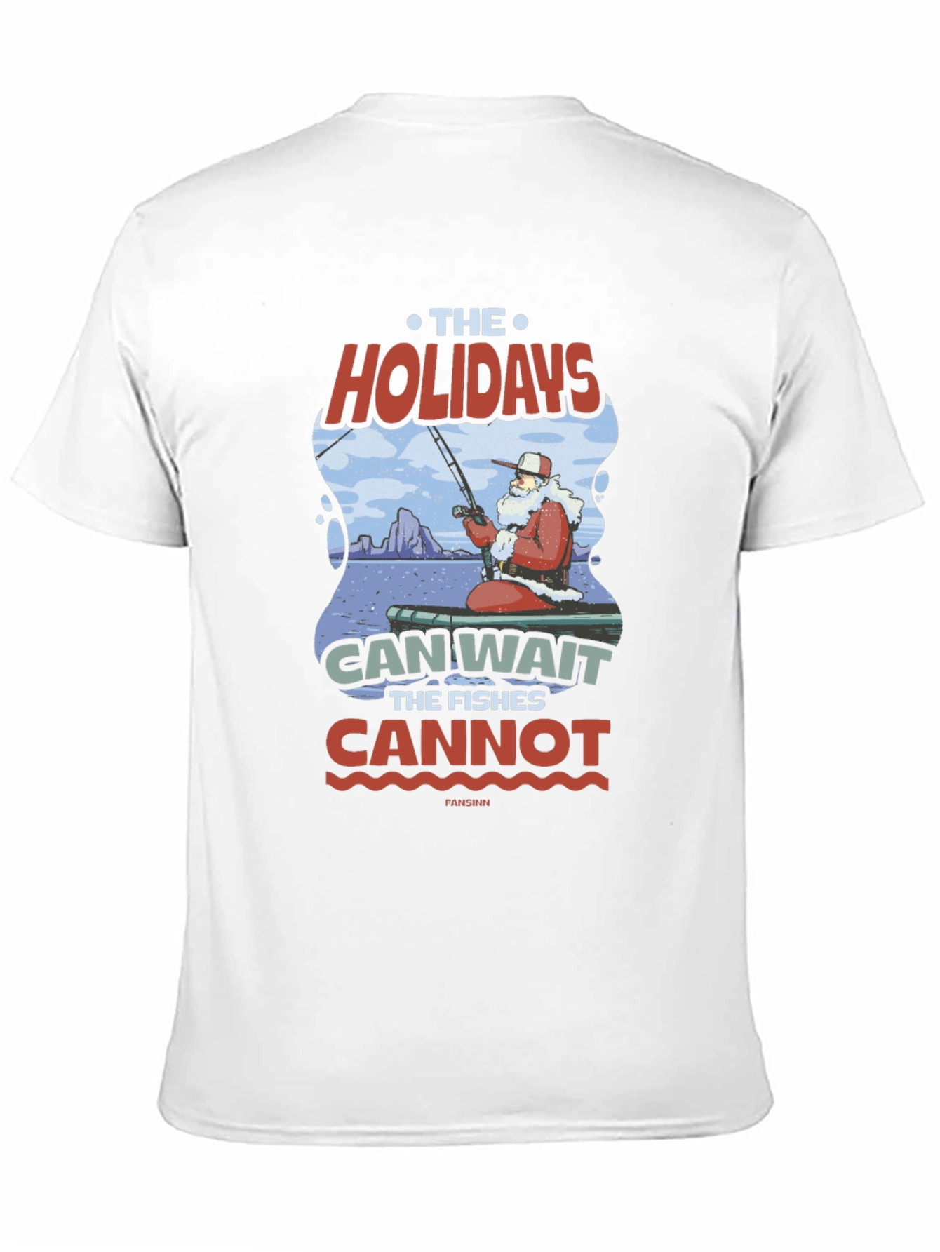 Holiday Fishing T-Shirt - Santas Catch
