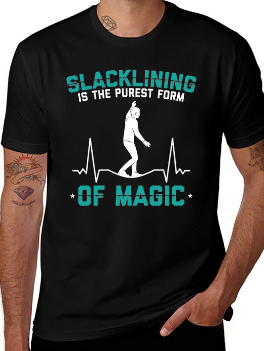 Slacklining Purest Form of Magic T-Shirt