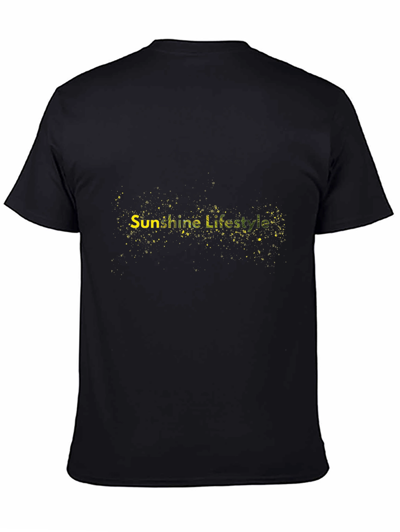 Sunshine Lifestyle Black T-Shirt