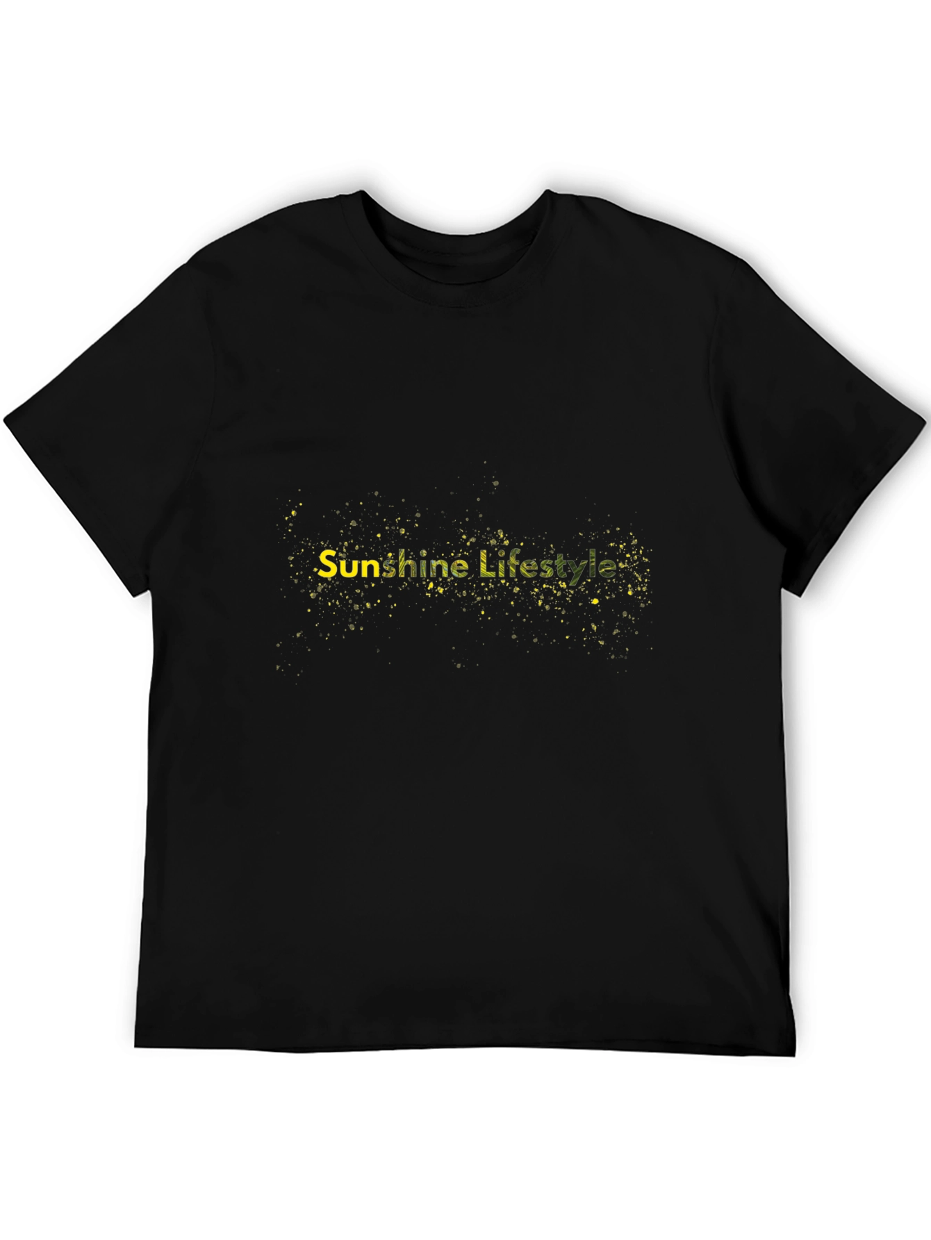 Sunshine Lifestyle Black T-Shirt