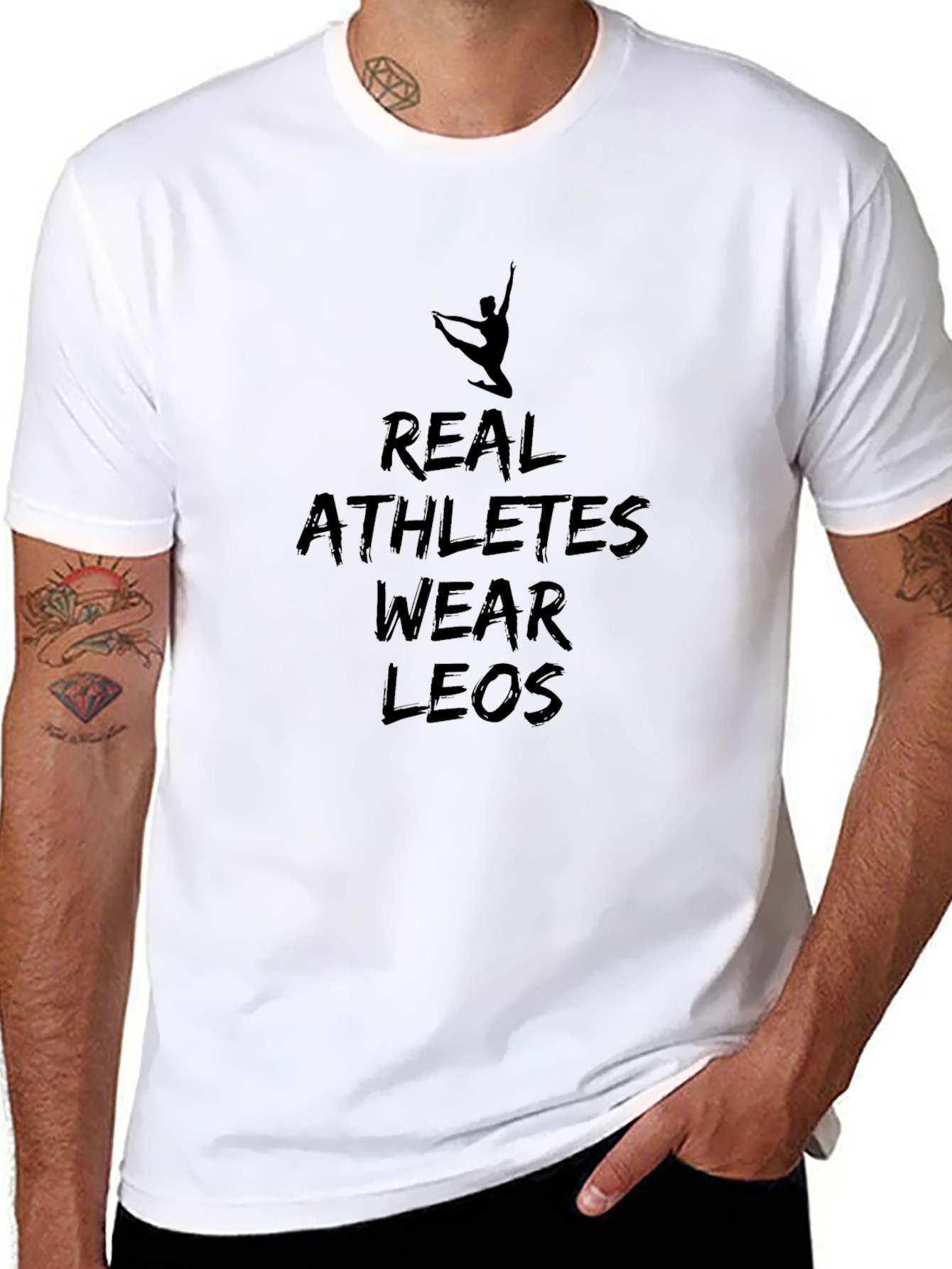 Real Athletes Wear Leos T-Shirt