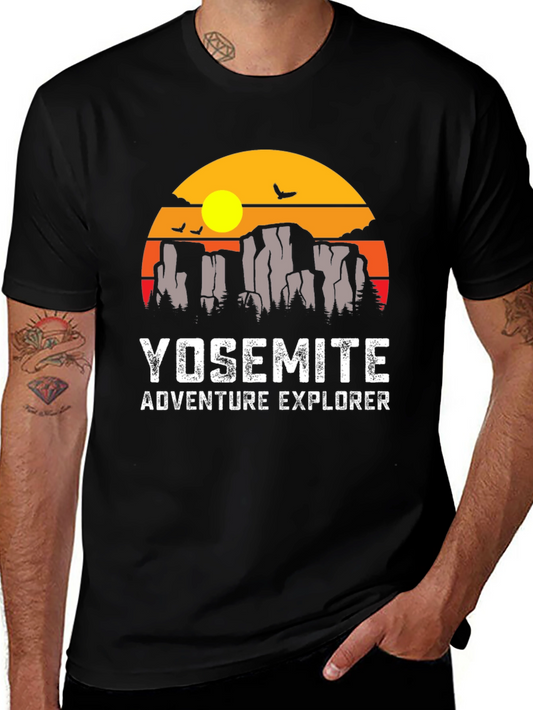 Yosemite Adventure Explorer Graphic T-Shirt