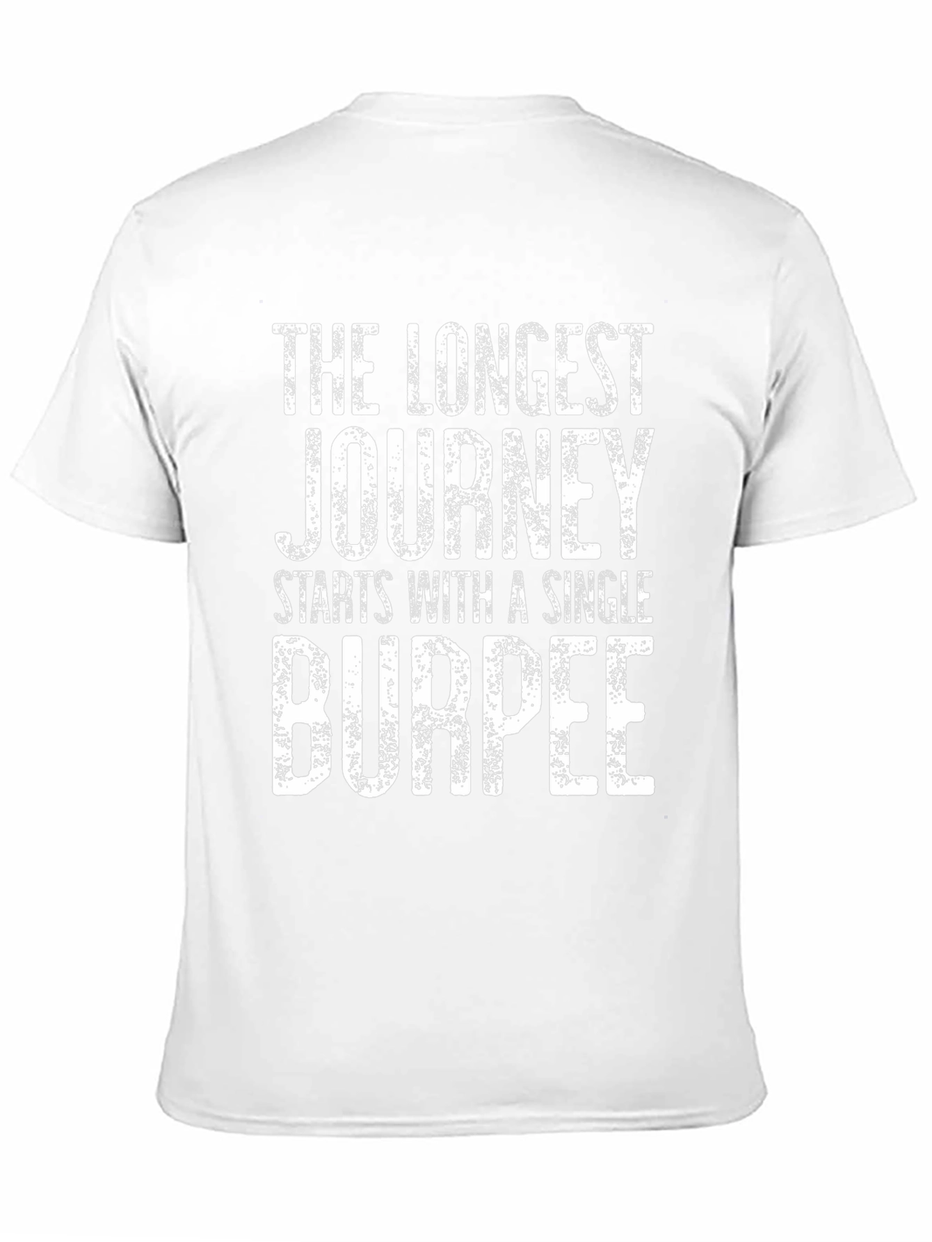 Inspirational Workout T-Shirt: Burpee Journey