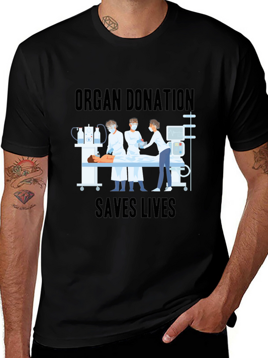 Organ Donation Saves Lives Graphic T-Shirt