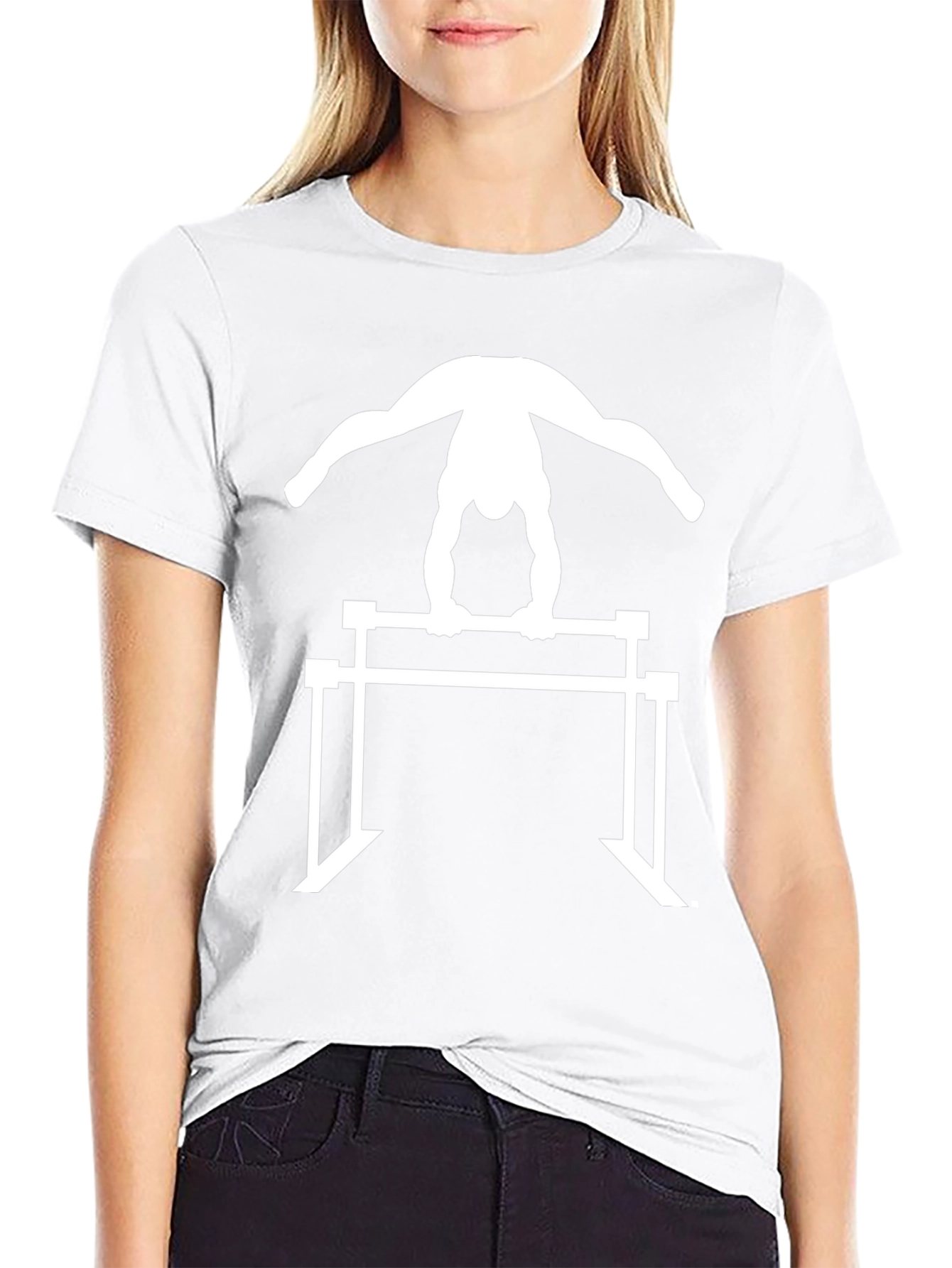 Gymnast Parallel Bars Graphic Tee
