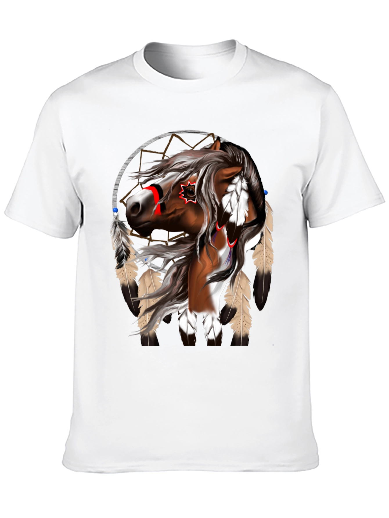 Native American Horse Dreamcatcher T-Shirt