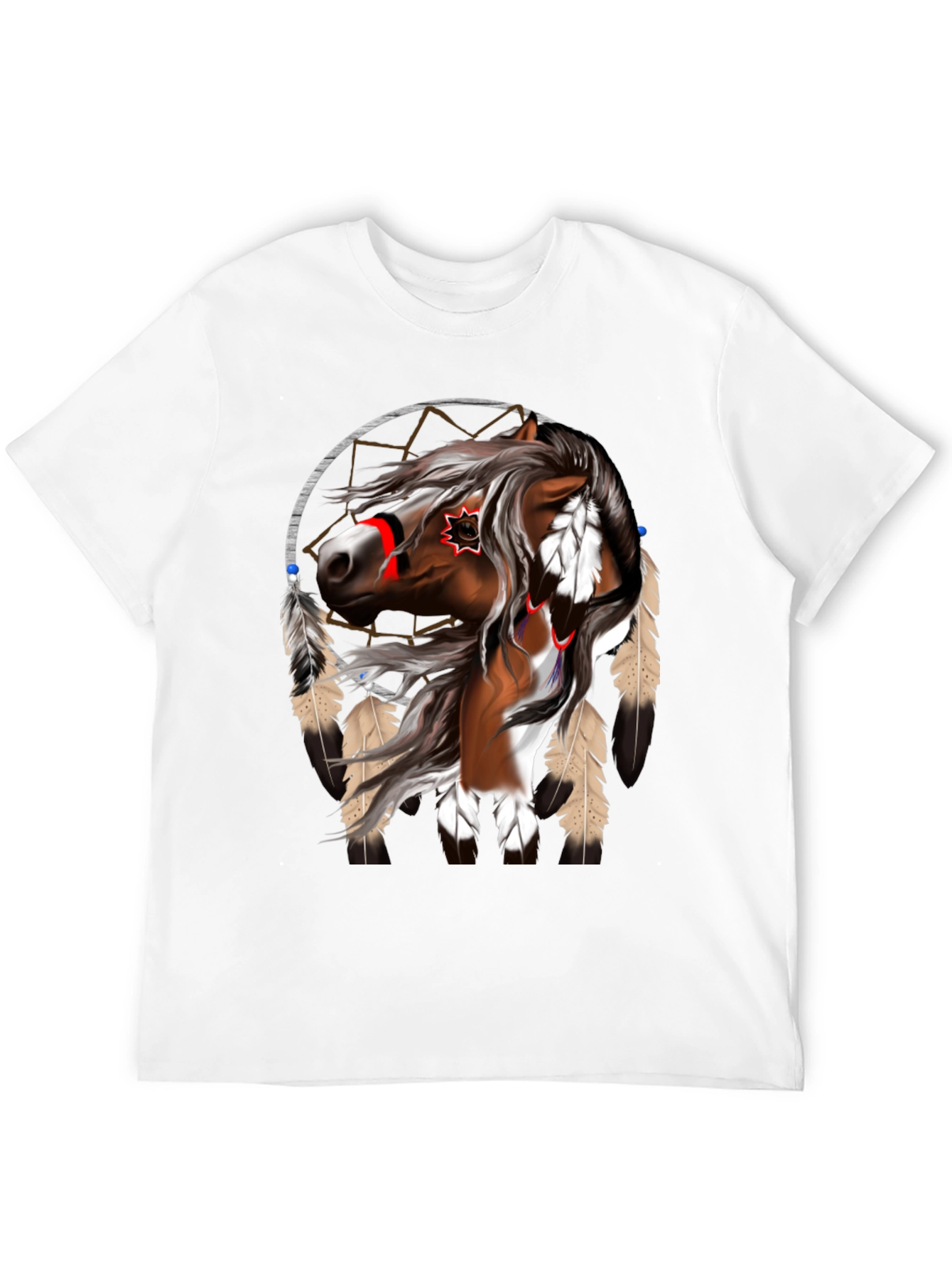 Native American Horse Dreamcatcher T-Shirt
