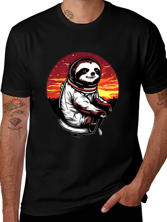 Sloth Astronaut T-Shirt - Space Explorer Tee