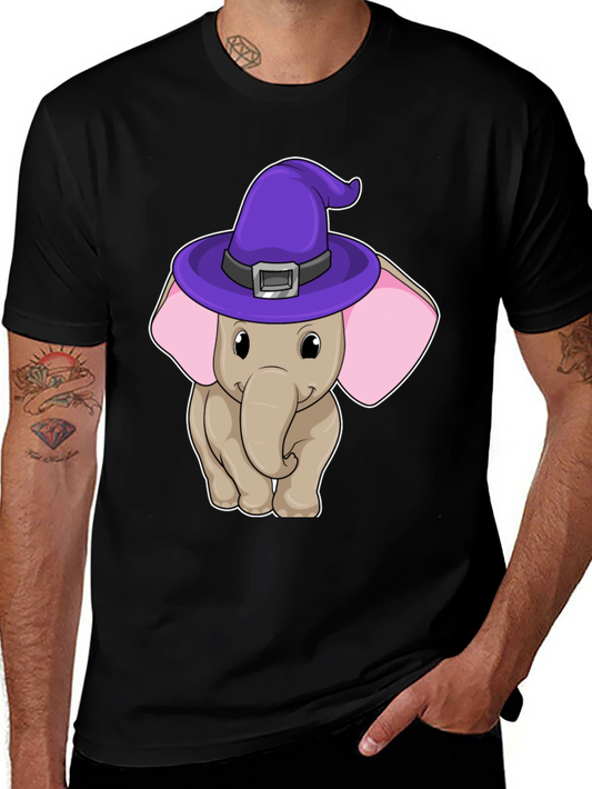 Elephant Witch Hat T-Shirt