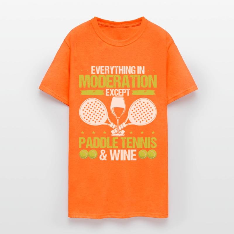 Paddle Tennis Player Wine Drinking Paddle Team