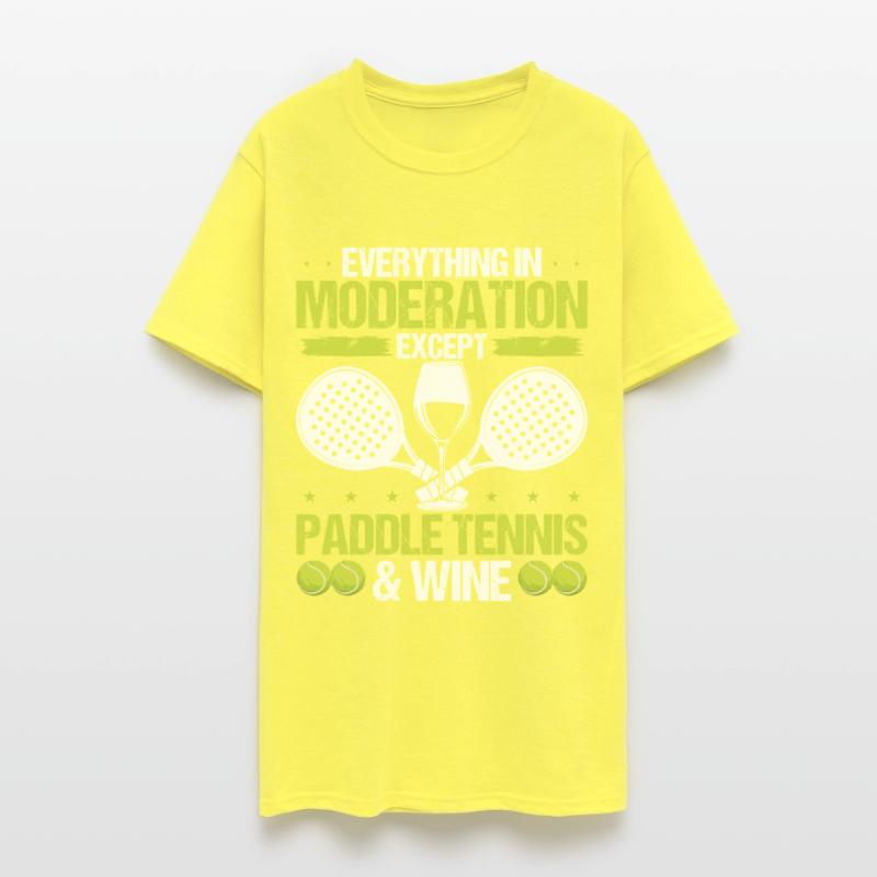 Paddle Tennis Player Wine Drinking Paddle Team