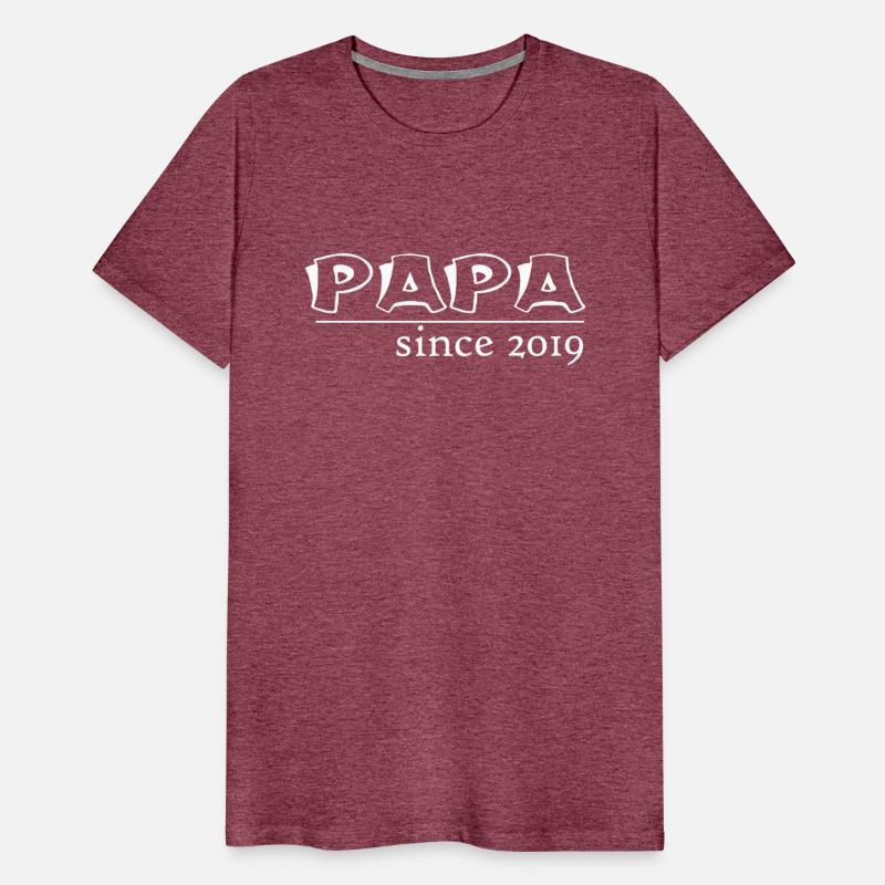 "Papa Since 2019" T-Shirt - Celebrate Fatherhood