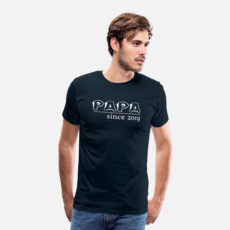 "Papa Since 2019" T-Shirt - Celebrate Fatherhood