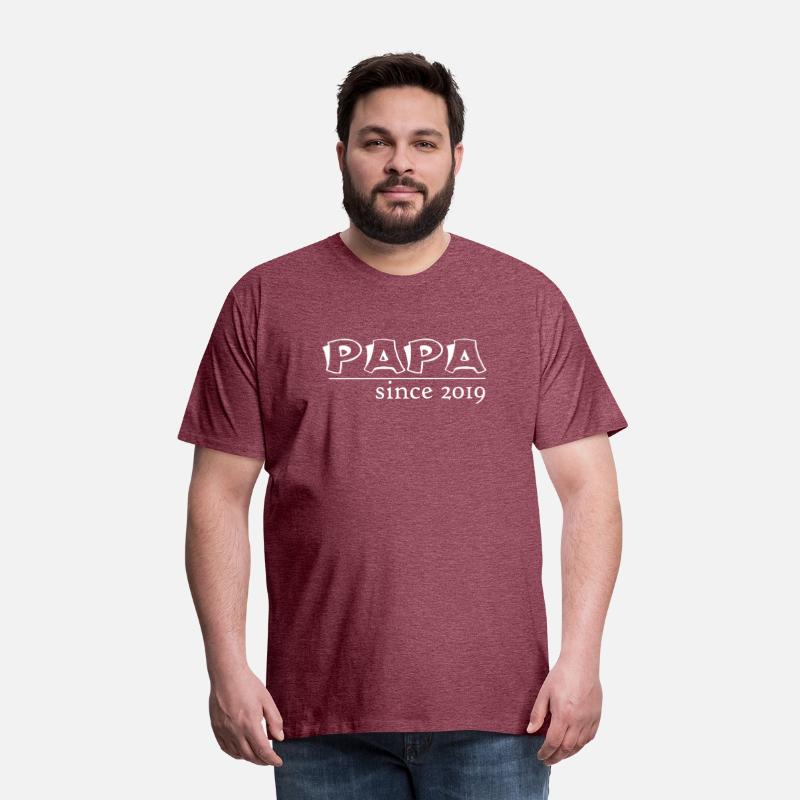 "Papa Since 2019" T-Shirt - Celebrate Fatherhood