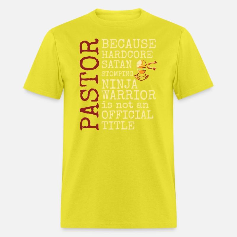 Pastor Because Hardcore Ninja Is Not a Title