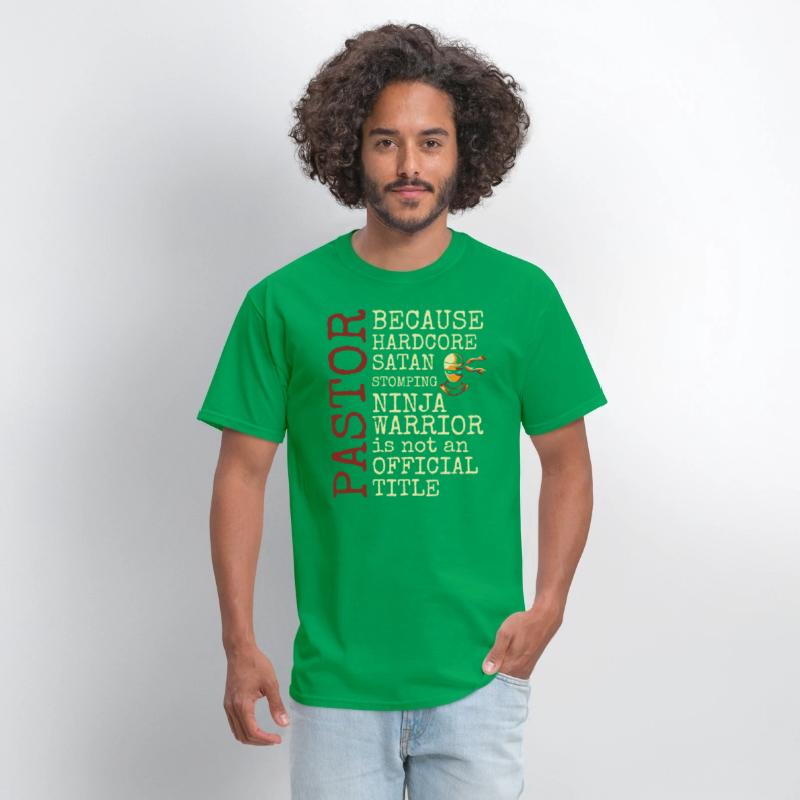 Pastor Because Hardcore Ninja Is Not a Title