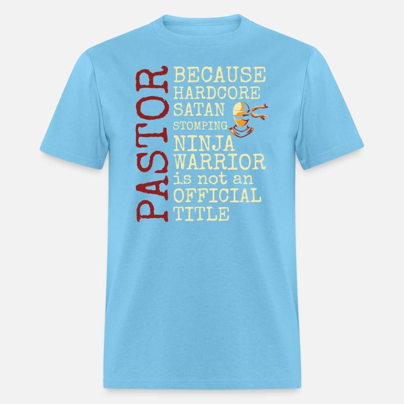 Pastor Because Hardcore Ninja Is Not a Title
