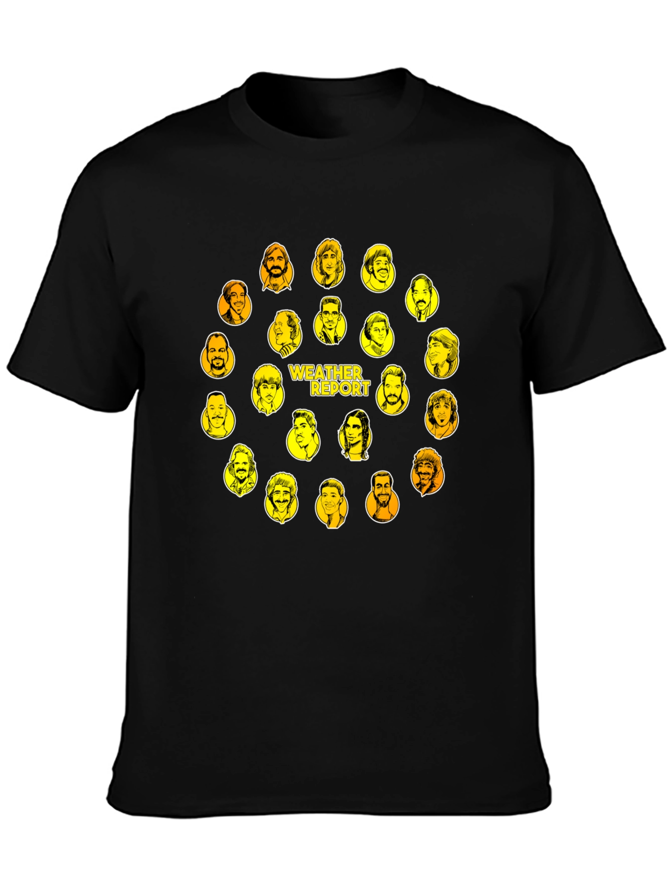 Weather Report Graphic T-Shirt Black