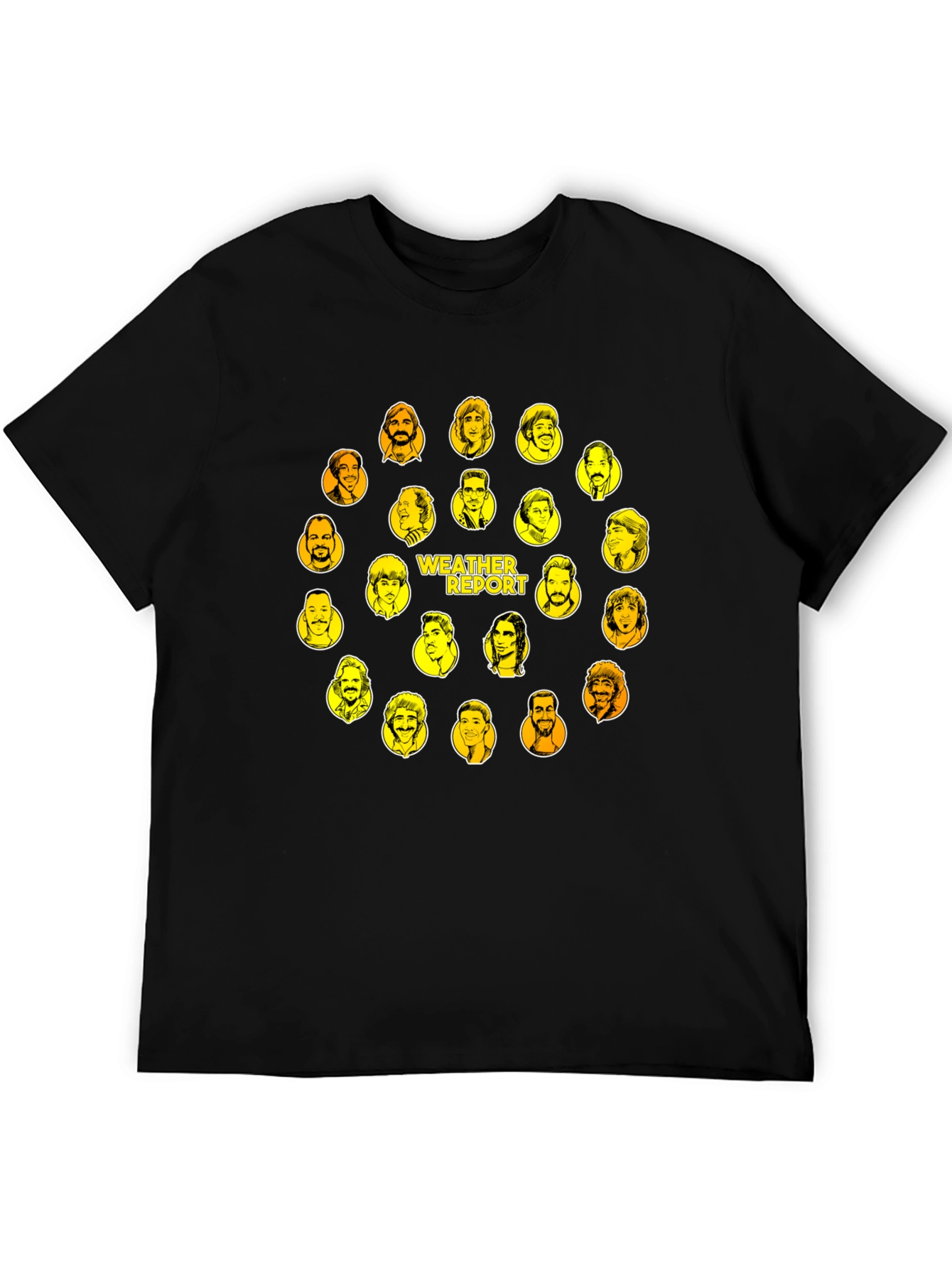 Weather Report Graphic T-Shirt Black