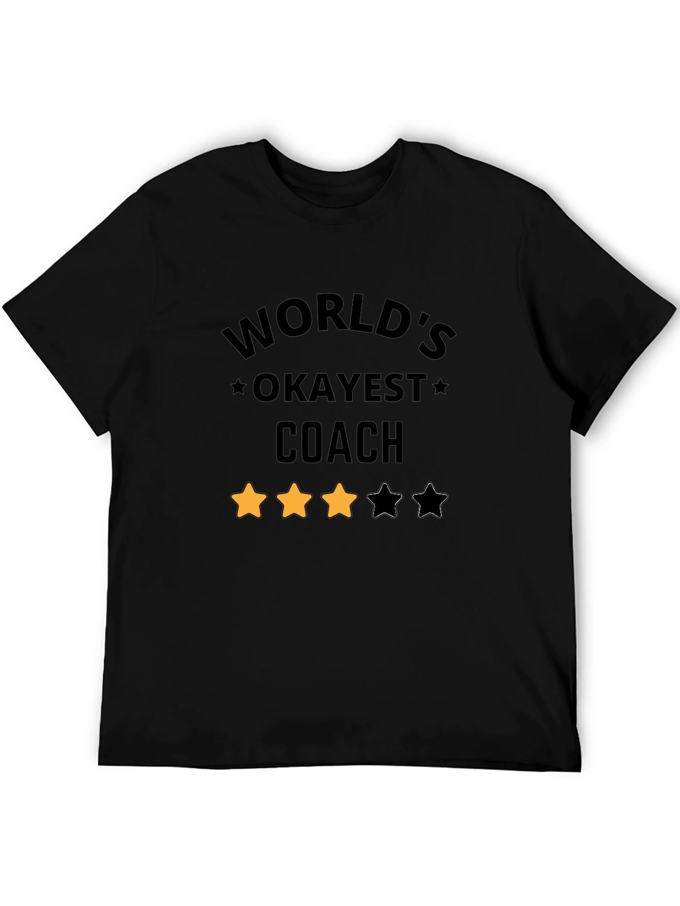 Worlds Okayest Coach Graphic T-Shirt