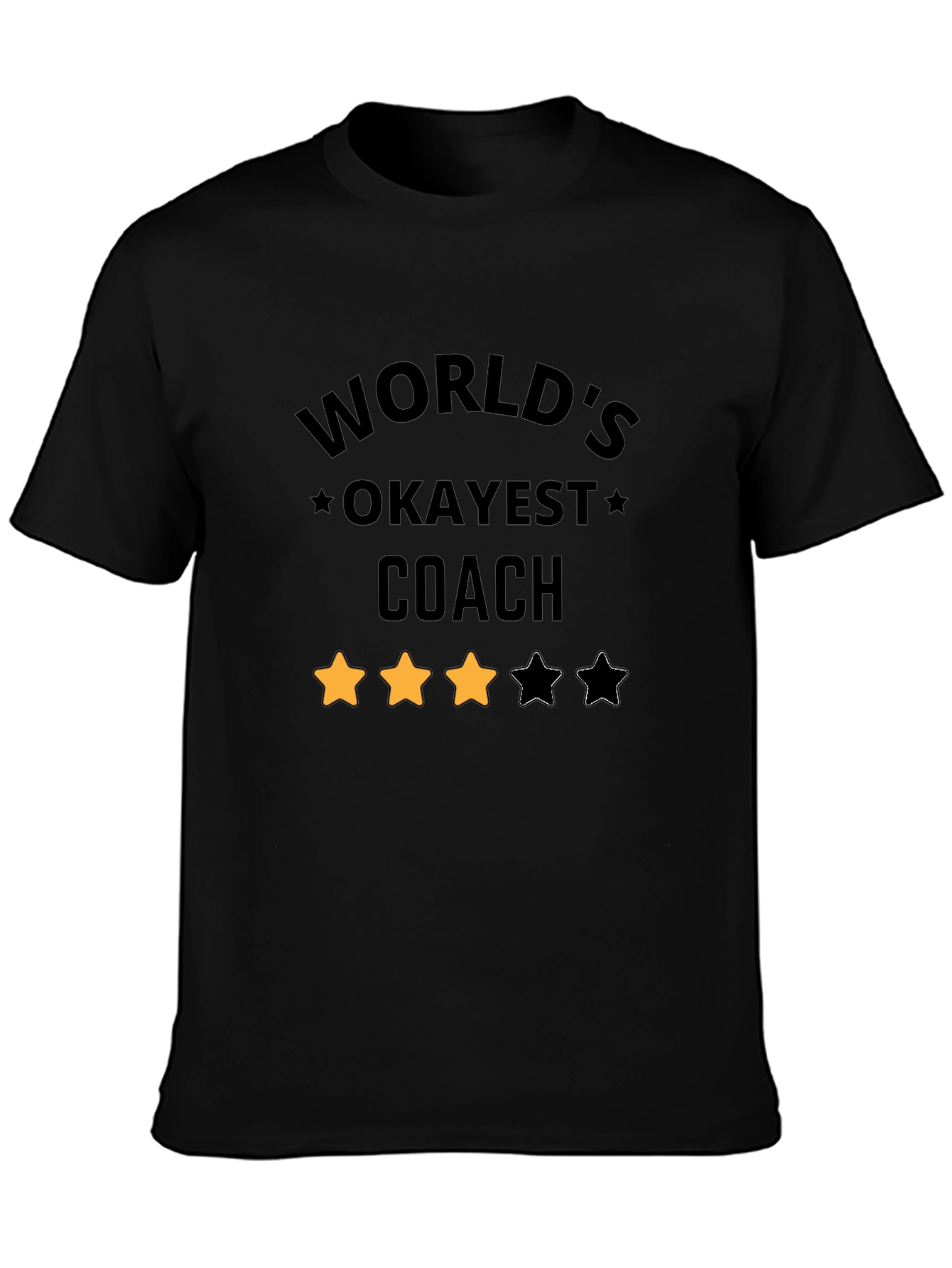 Worlds Okayest Coach Graphic T-Shirt