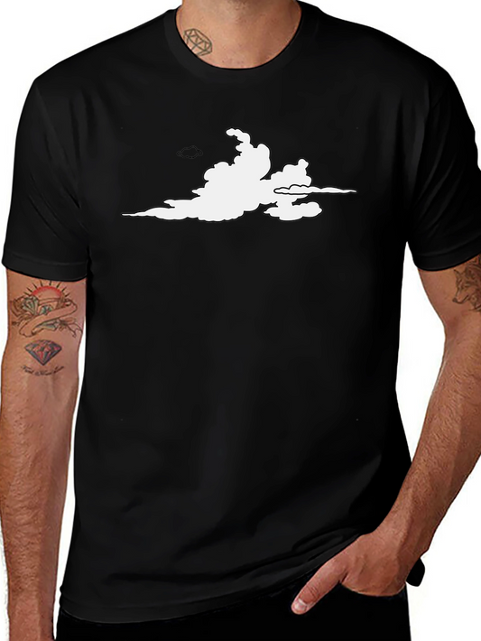 Anime Cloud Graphic Tee - Comfort & Style