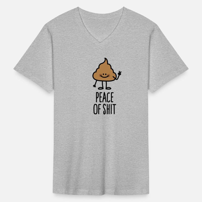 Peace of shit, Piece of shit pun cute turd doodle