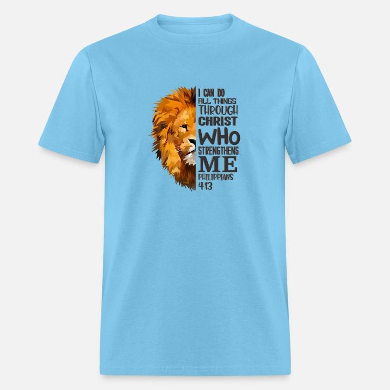 Philippians 4:13 Christian Verse Lion