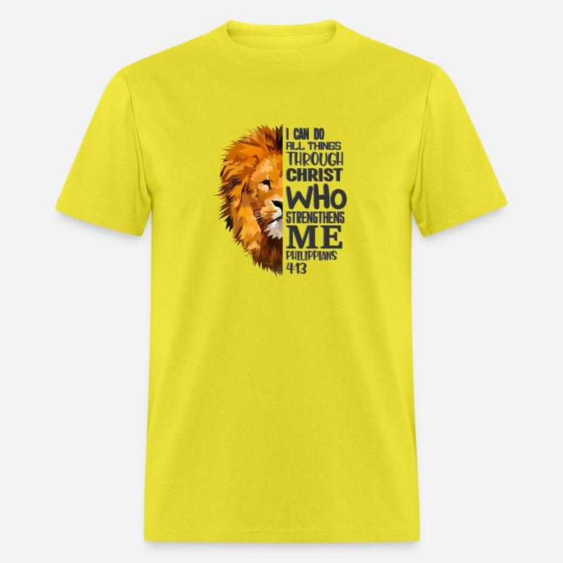 Philippians 4:13 Christian Verse Lion