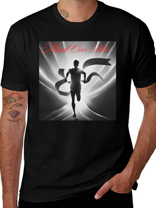 Mind Over Miles Graphic Tee - Runners Motivation