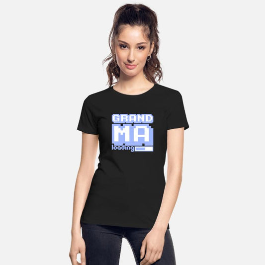 Pixel Grandma Loading Bar Gamer Videogame Love