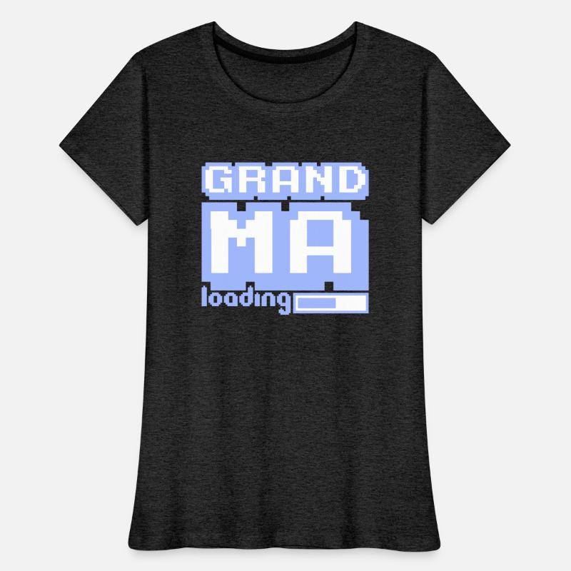 Pixel Grandma Loading Bar Gamer Videogame Love