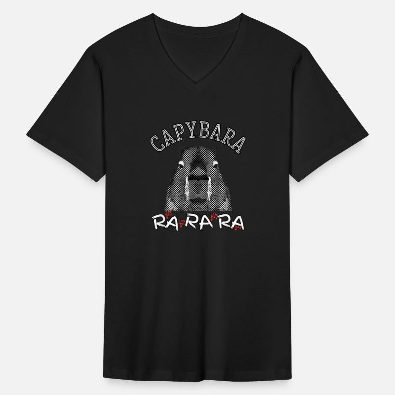 Pixelated Capybara Family Design