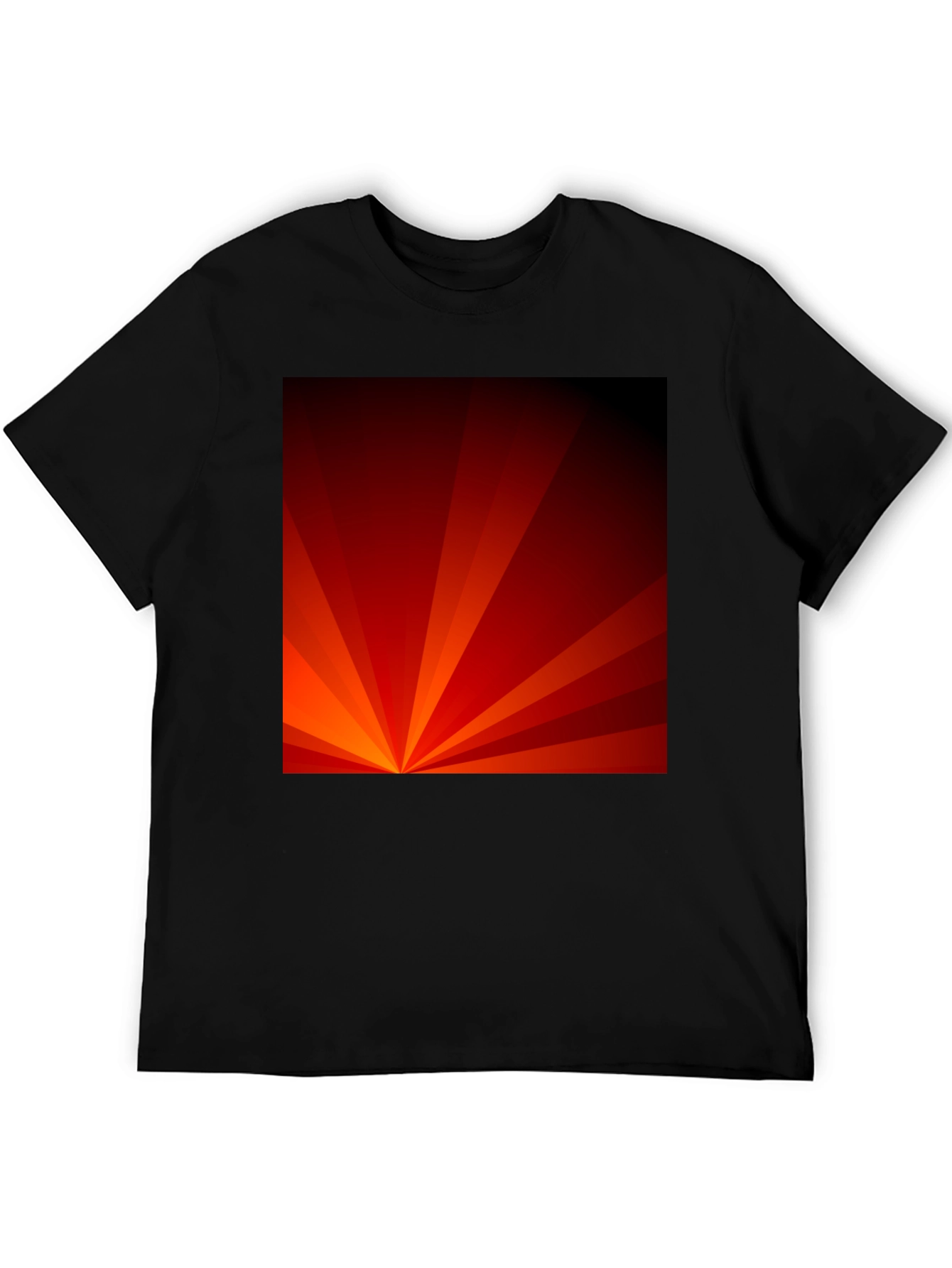 Radiant Rays Graphic Tee - Modern Style