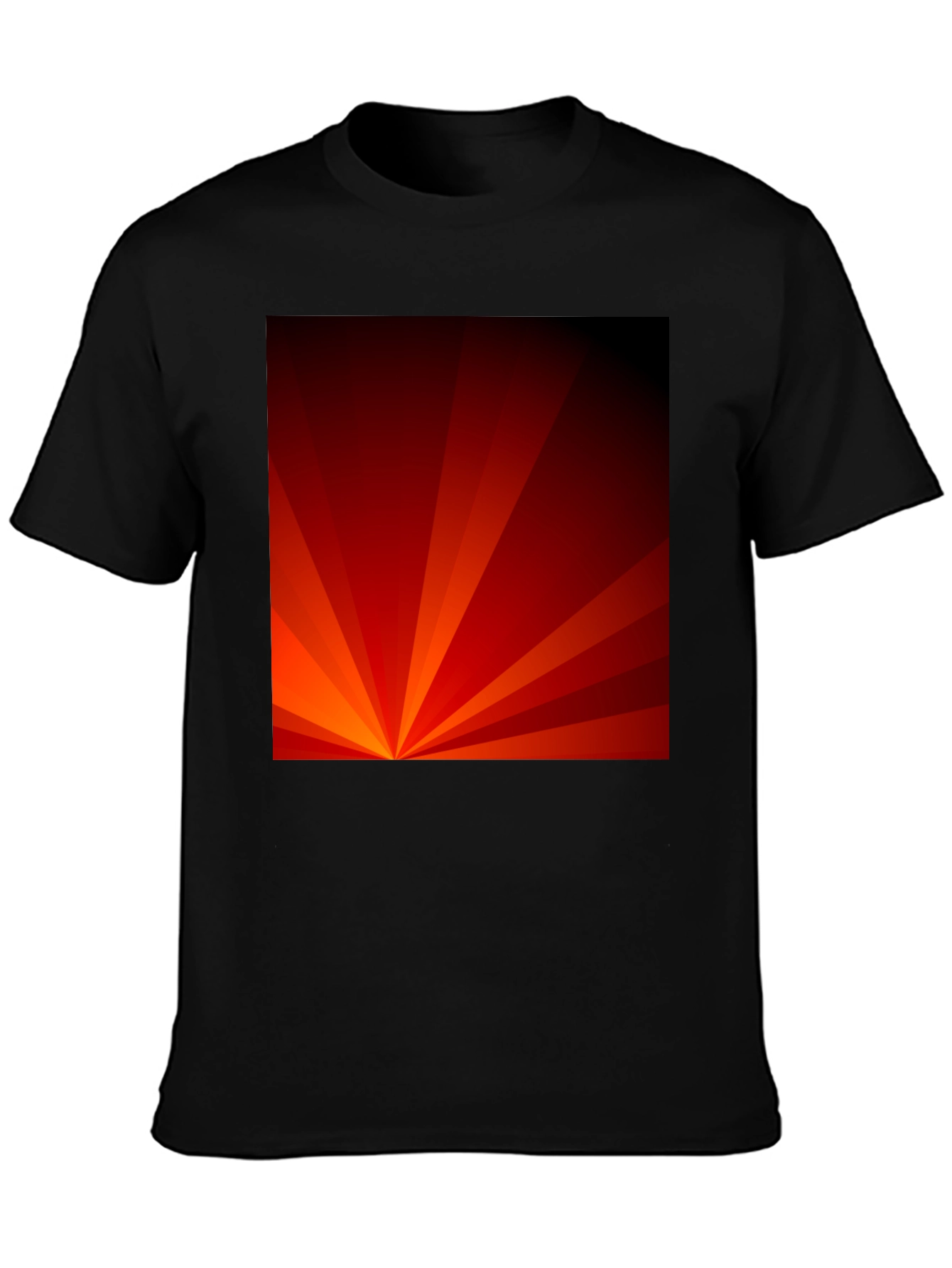 Radiant Rays Graphic Tee - Modern Style