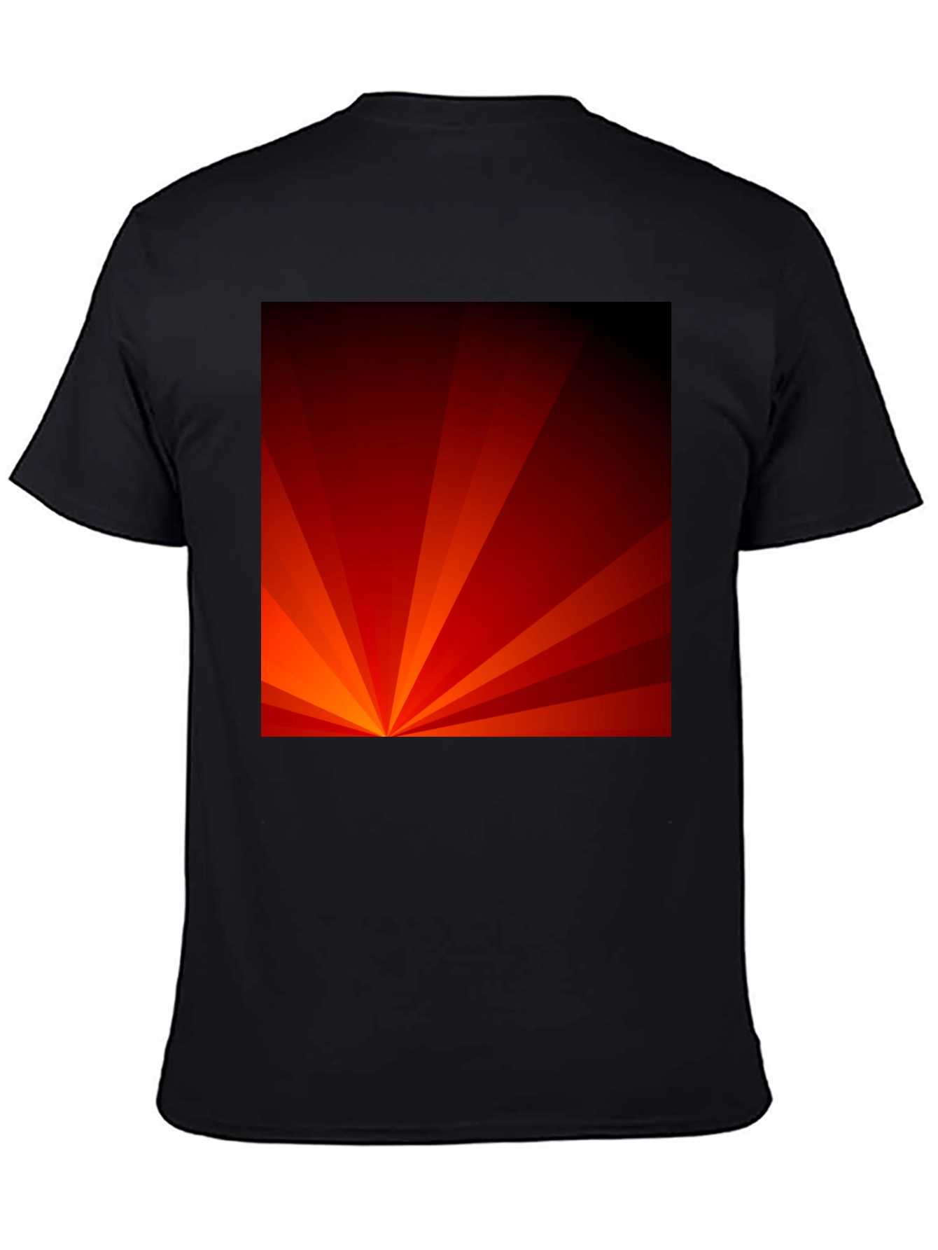 Radiant Rays Graphic Tee - Modern Style