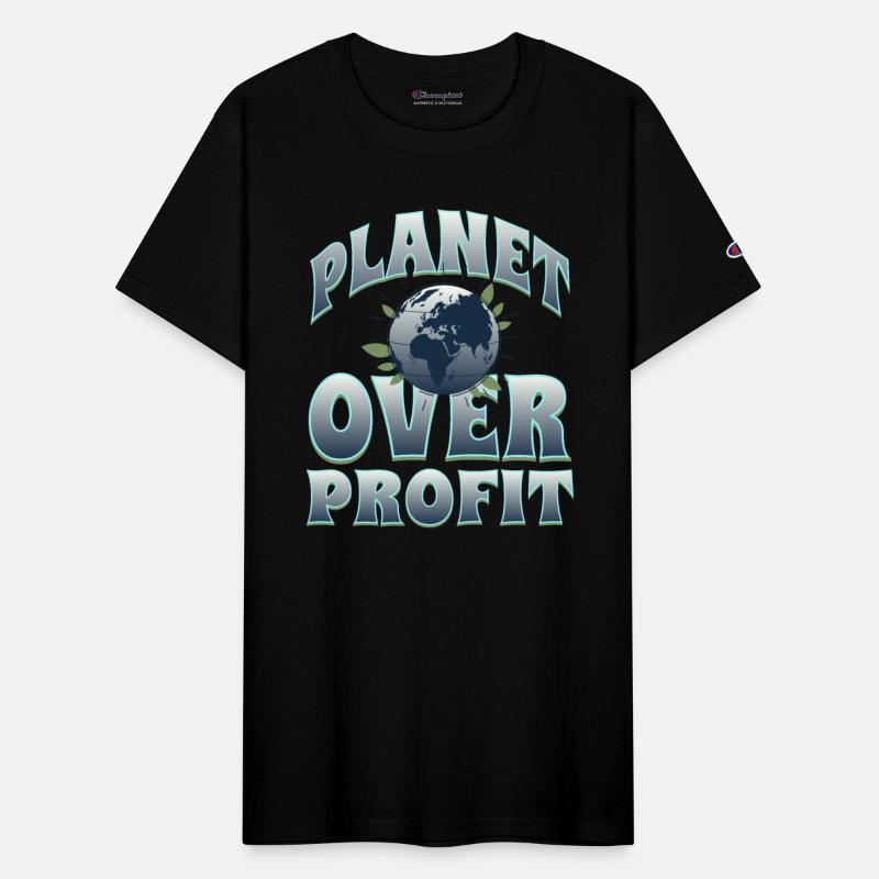 Planet Over Profit Environmental Protection Earth