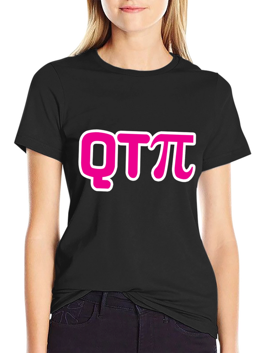 QTπ T-Shirt - Cute & Geeky Math Tee