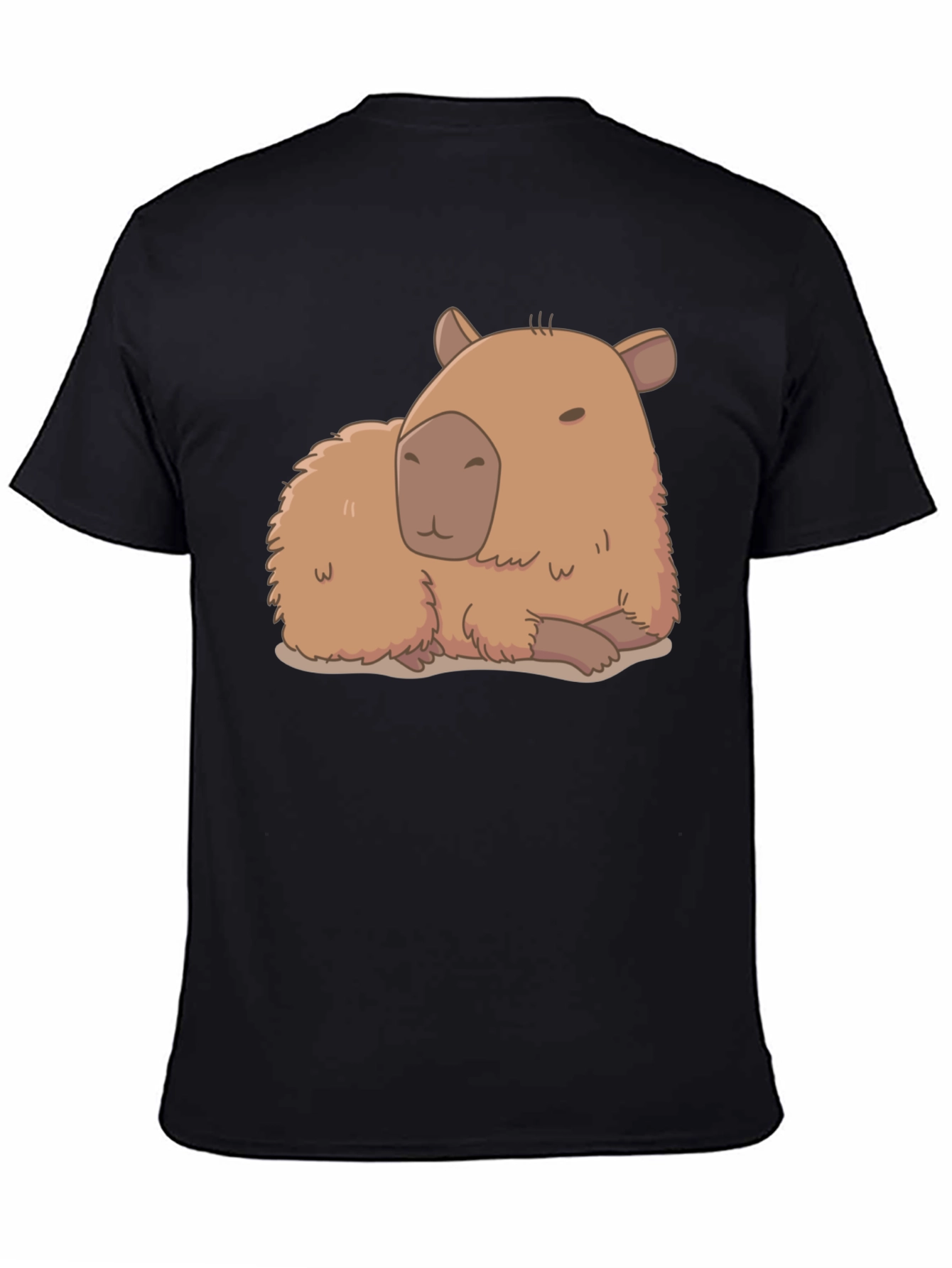 Capybara Graphic Tee - Relaxed Fit Cotton T-Shirt
