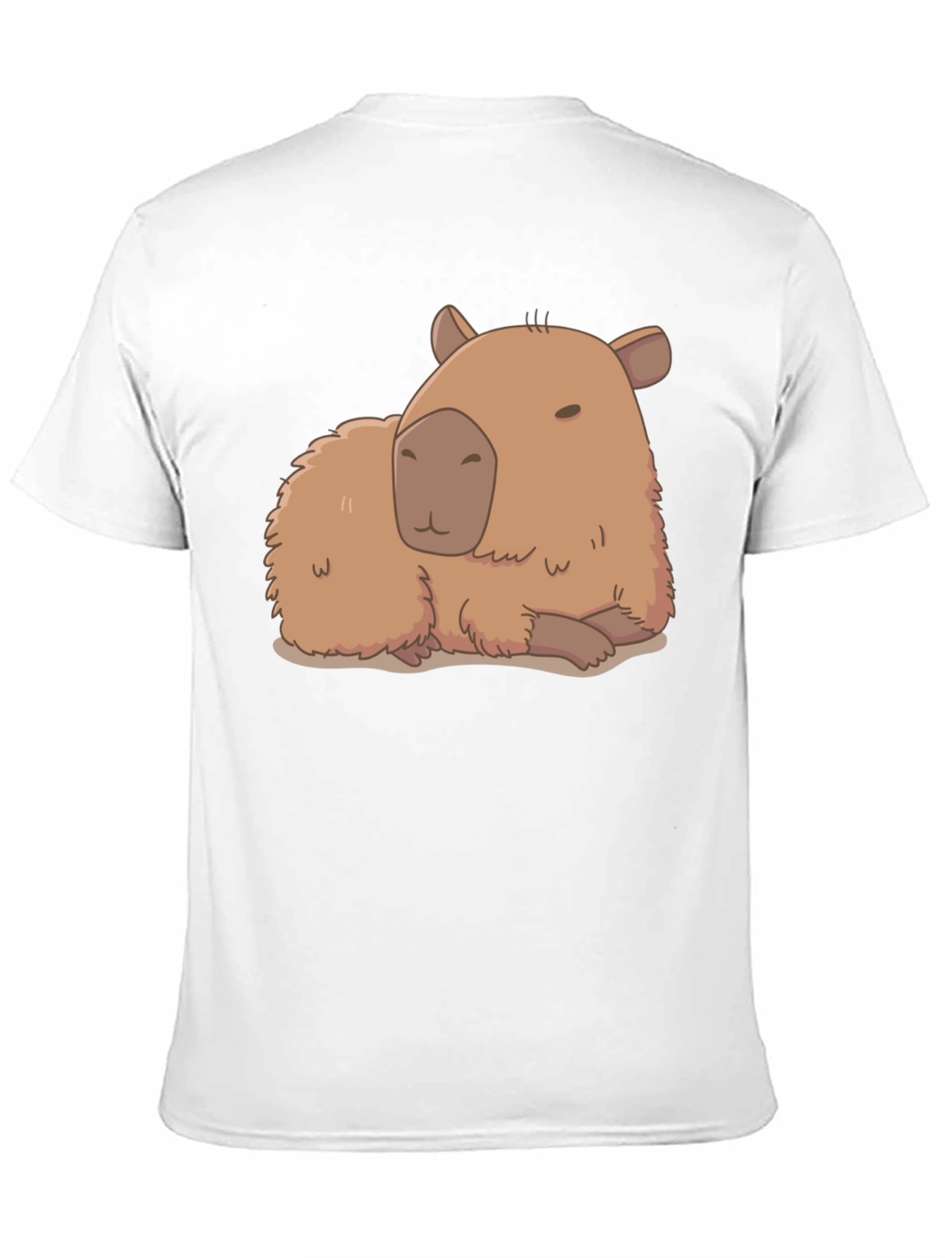 Capybara Graphic Tee - Relaxed Fit Cotton T-Shirt