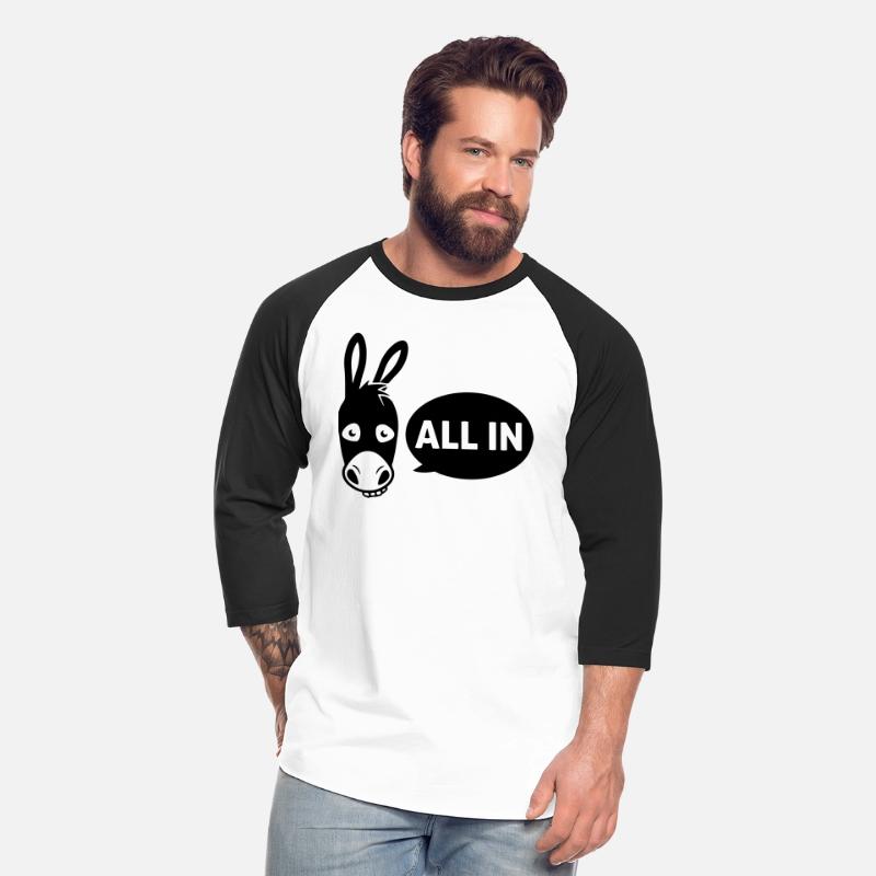 Poker donkey - all in