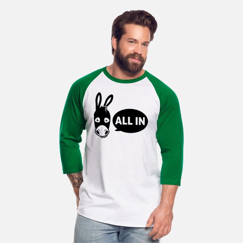 Poker donkey - all in