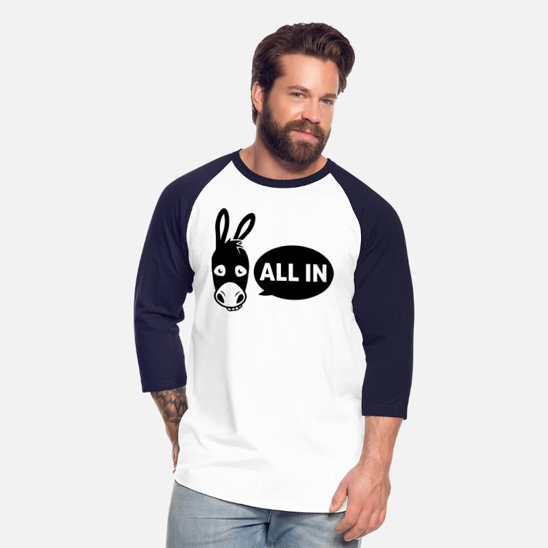 Poker donkey - all in
