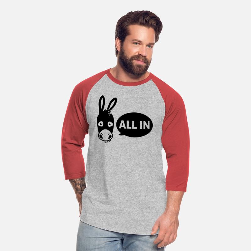 Poker donkey - all in