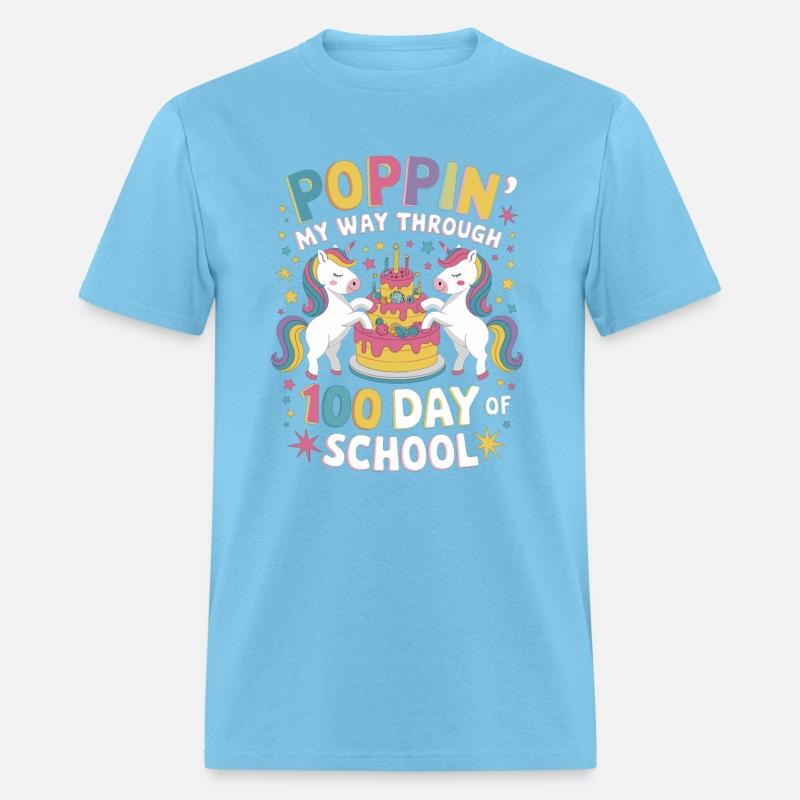 Poppin My Way Through 100 Days Of School Unicorn